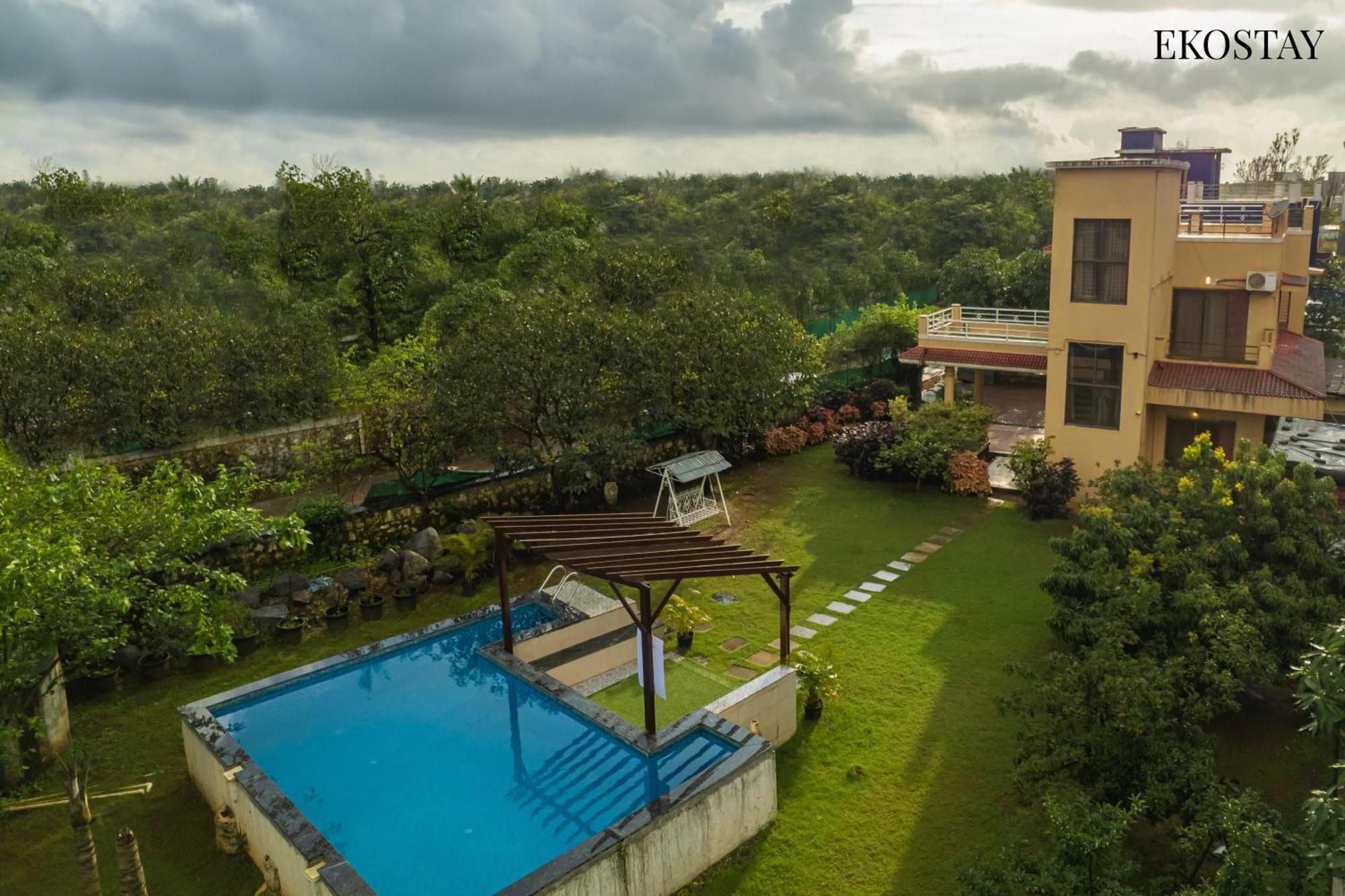 Ekostay Gold - Olive Crest Villa - Spacious Lawn Lonavala Εξωτερικό φωτογραφία