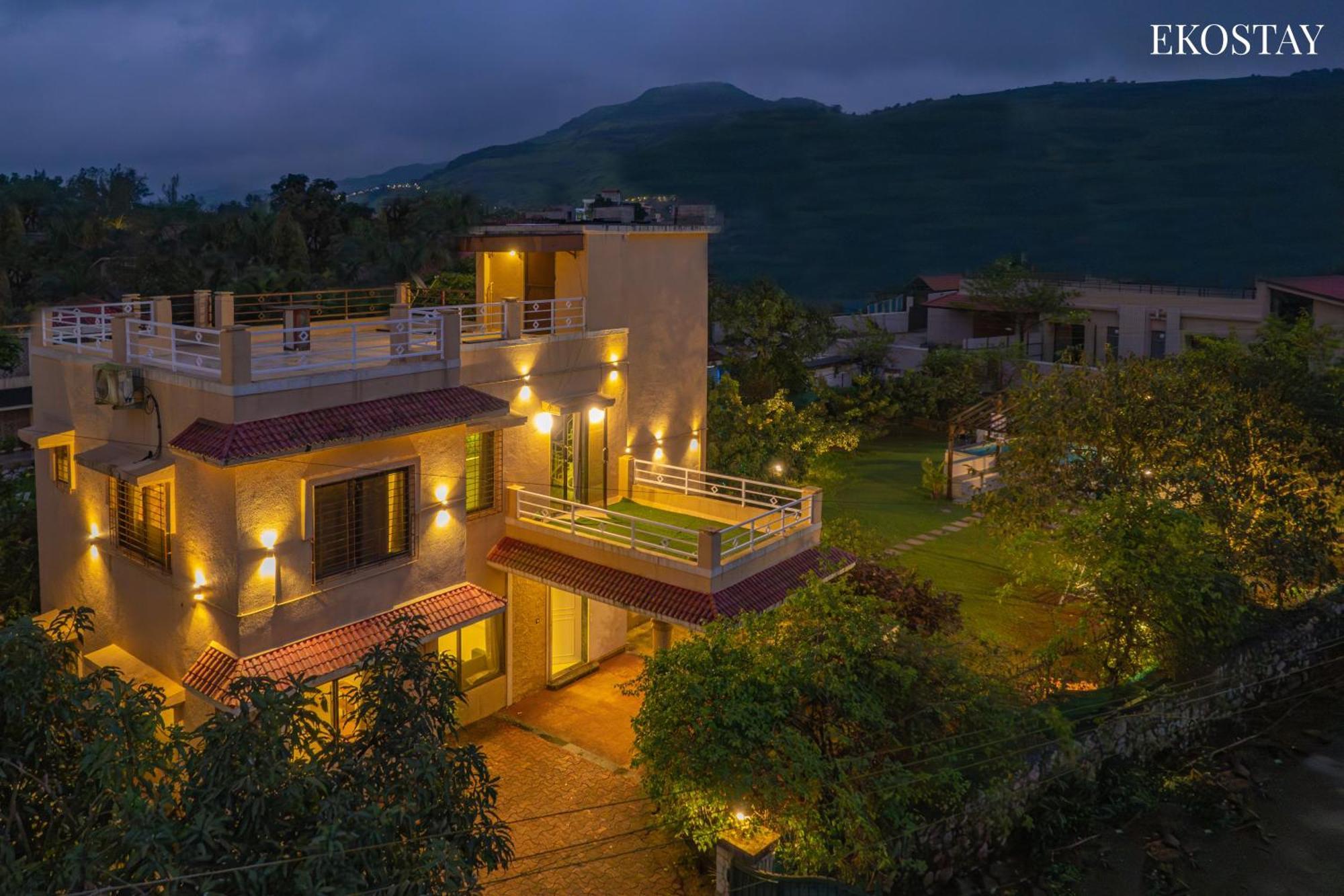 Ekostay Gold - Olive Crest Villa - Spacious Lawn Lonavala Εξωτερικό φωτογραφία